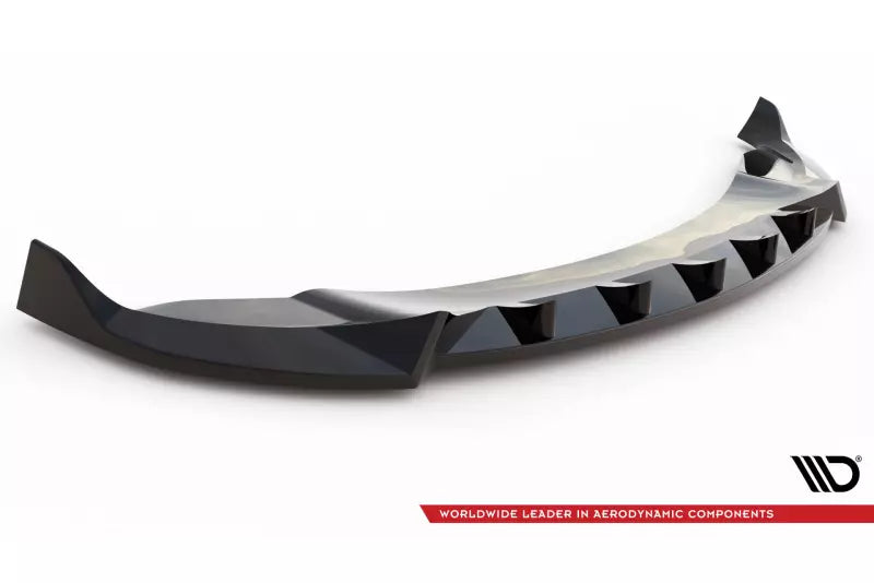 Maxton Design Frontlippe für Tesla Model Y Hochglanz schwarz – Ansicht 4