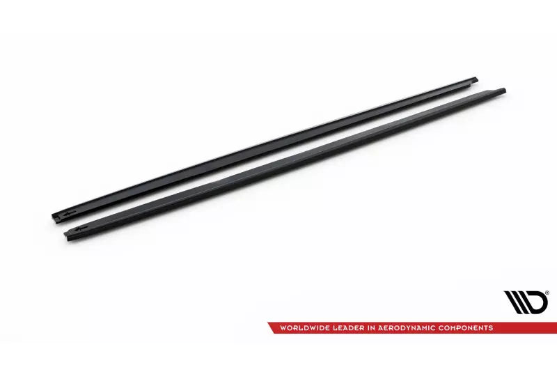 Maxton Design Seitenschweller (Paar) V.2 für Toyota Yaris Mk4 Hochglanz schwarz – Ansicht 4