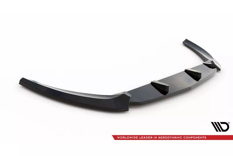 Maxton Design Frontlippe für Mercedes-Benz B W246 Facelift Hochglanz schwarz – Ansicht 4