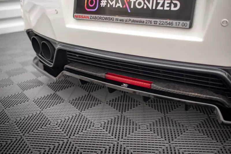 Maxton Design Heckdiffusor für Nissan GTR R35 Facelift Hochglanz schwarz – Ansicht 4