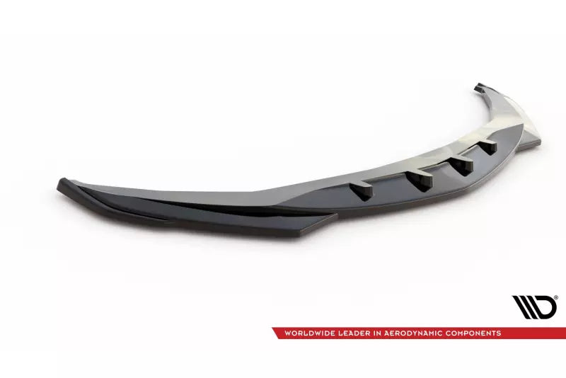 Maxton Design Frontlippe V.2 für Alfa Romeo Giulia Lusso Hochglanz schwarz – Ansicht 4