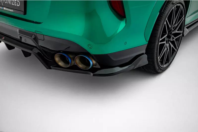 Maxton Design Heckdiffusor DTM Look für BMW X6 M F96 Hochglanz schwarz – Ansicht 4