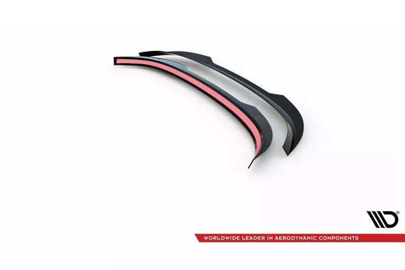 Maxton Design Heckspoiler Lippe V.2 für Volkswagen Scirocco Mk3 Hochglanz schwarz – Ansicht 4