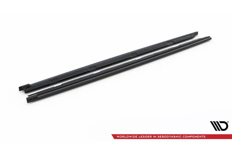 Maxton Design Seitenschweller (Paar) für Seat Ateca Mk1 Hochglanz schwarz – Ansicht 4