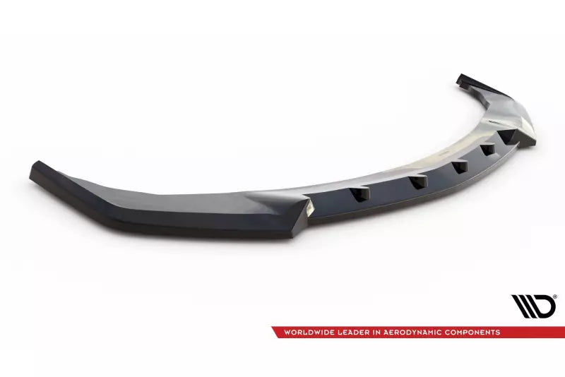 Maxton Design Frontlippe V.2 für Infiniti Q50 S Mk1 Hochglanz schwarz – Ansicht 4