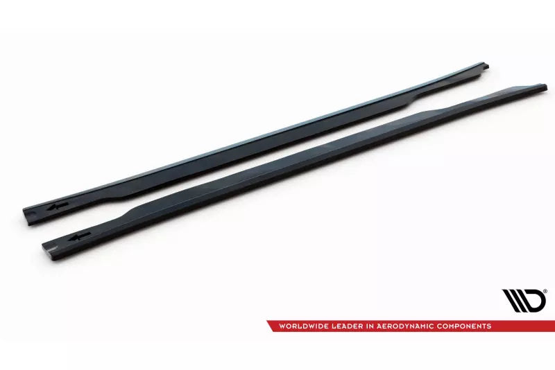 Maxton Design Seitenschweller (Paar) für Kia EV6 GT-Line Mk1 Hochglanz schwarz – Ansicht 4