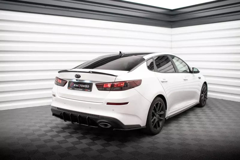 Maxton Design Diffusor Flaps V.2 für Kia Optima Mk4 Facelift Hochglanz schwarz – Ansicht 4
