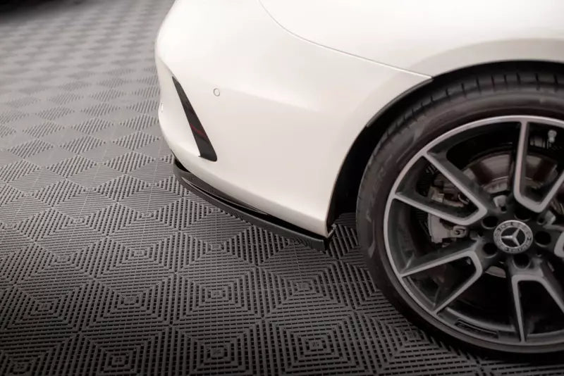 Maxton Design Heckdiffusor DTM Look für Mercedes-Benz C Coupe AMG-Line C205 Facelift Hochglanz schwarz – Ansicht 4