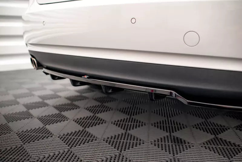 Maxton Design Heckdiffusor DTM Look für Audi A5 Coupe B8 8T Facelift Hochglanz schwarz – Ansicht 4