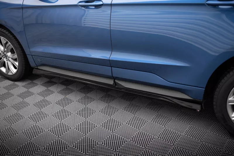 Maxton Design Seitenschweller (Paar) für Ford Edge Mk2 Hochglanz schwarz – Ansicht 4