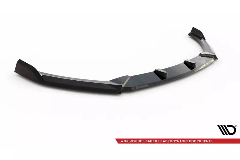 Maxton Design Frontlippe V.2 für Hyundai I20 Mk2 Facelift Hochglanz schwarz – Ansicht 4
