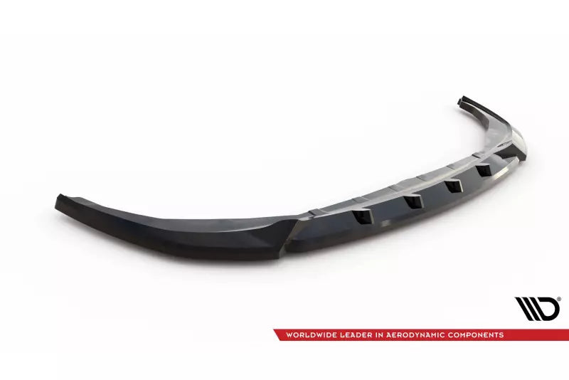 Maxton Design Frontlippe für BMW 3er M340i / M-Paket G20 / G21 Facelift (2022-) Hochglanz schwarz – Ansicht 4