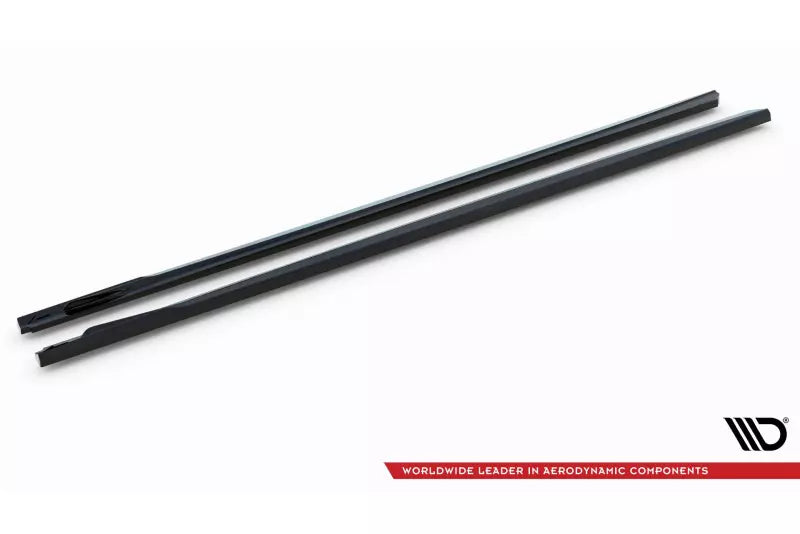 Maxton Design Seitenschweller (Paar) für BMW 3er M340i / M-Paket G20 / G21 Facelift Hochglanz schwarz – Ansicht 4