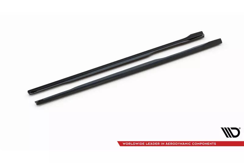 Maxton Design Seitenschweller (Paar) für Mini Cooper S F56 Facelift Hochglanz schwarz – Ansicht 4