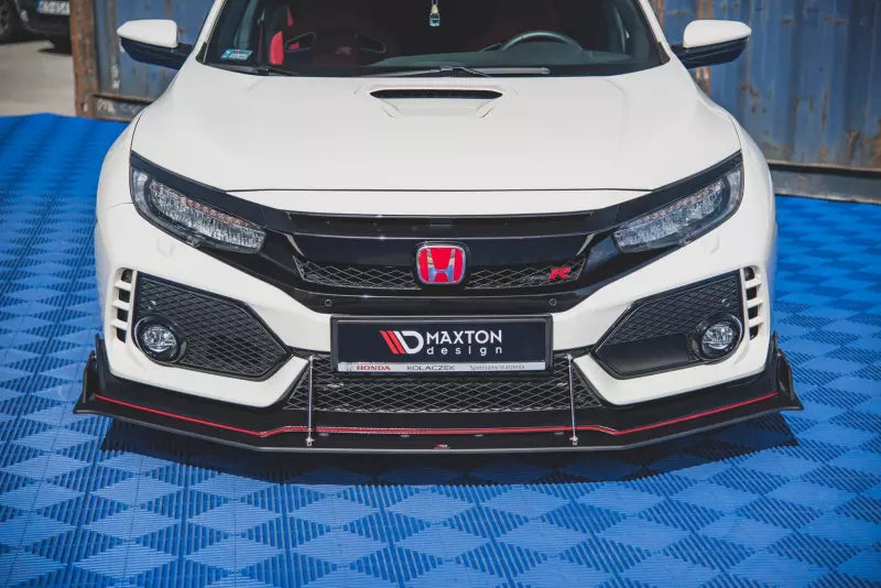 Maxton Design Street Pro Frontlippe für Honda Civic Type-R (FK8) – Ansicht 4