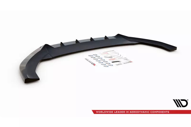 Maxton Design Frontlippe für Cupra Leon Hochglanz schwarz – Ansicht 4