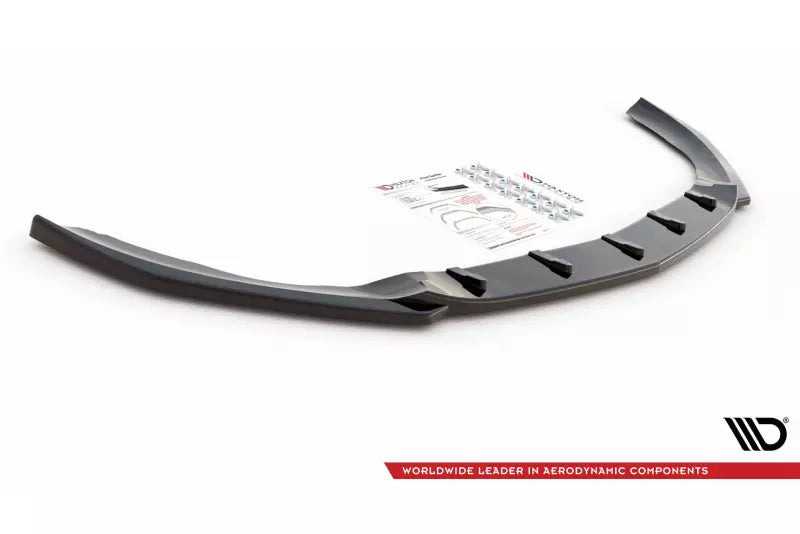 Maxton Design Frontlippe V.5 für Mercedes A35 AMG / AMG-Line W177 Hochglanz schwarz – Ansicht 4