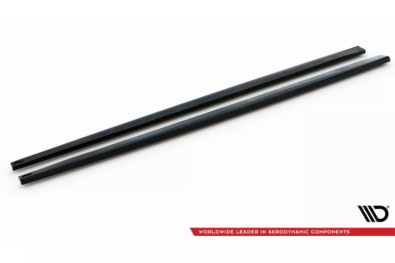Maxton Design Seitenschweller (Paar) für Porsche Panamera E-Hybrid 971 Facelift Hochglanz schwarz – Ansicht 4