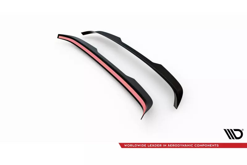 Maxton Design Heckspoiler Lippe für Volkswagen Taigo R-Line Mk1 Hochglanz schwarz – Ansicht 4
