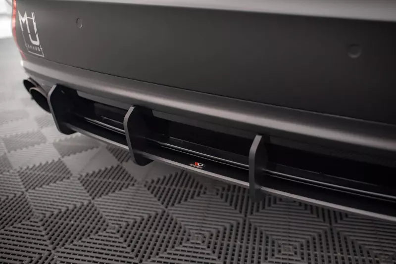Maxton Design Street Pro Heckdiffusor für Audi S8 D4 Schwarz – Ansicht 4