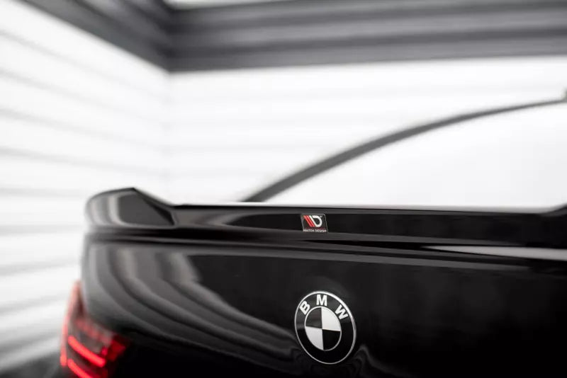 Maxton Design Heckspoiler 3D für BMW 4er Gran Coupe Standard / M-Paket F36 (2014-2021) Hochglanz schwarz – Ansicht 4