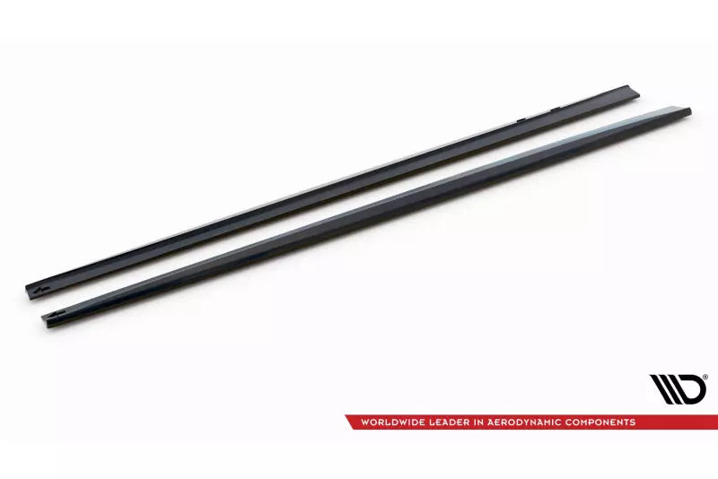 Maxton Design Seitenschweller (Paar) für BMW 4er F32 F36 F33 Hochglanz schwarz – Ansicht 4