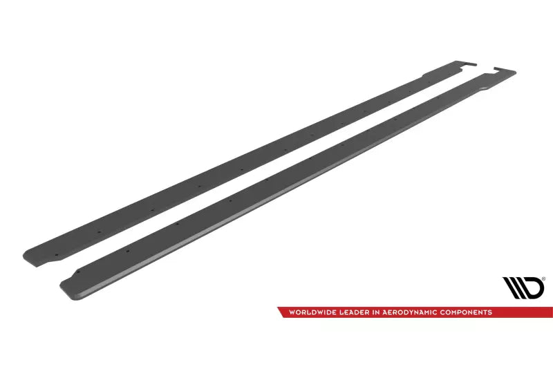 Maxton Design Street Pro Seitenschweller (Paar) für Honda Civic Sport Mk 10 schwarz matt – Ansicht 4