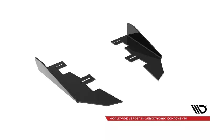 Maxton Design Street Pro Heckdiffusor-Flaps fürHonda Civic Type-R Mk 11 Hochglanz schwarz – Ansicht 4