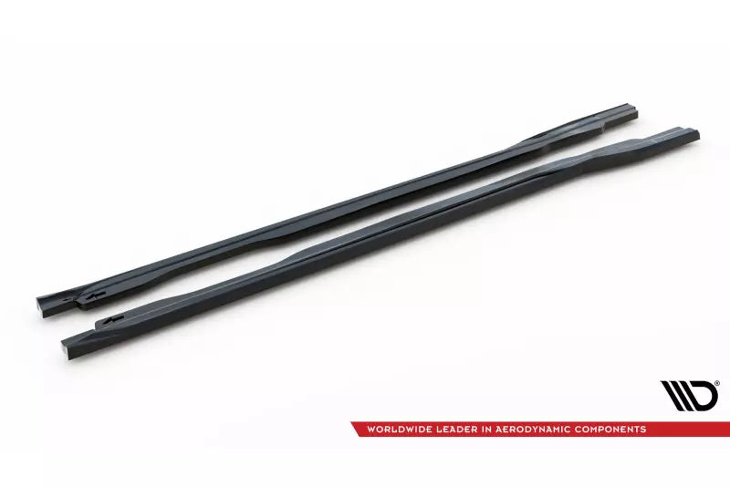 Maxton Design Seitenschweller (Paar) für Honda Civic Type-R Mk 11 Hochglanz schwarz – Ansicht 4