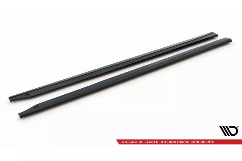 Maxton Design Seitenschweller (Paar) V.3 für BMW M2 G87 Hochglanz schwarz – Ansicht 4