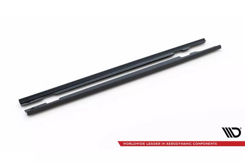 Maxton Design Seitenschweller (Paar) für Mini Cooper S John Cooper Works F56 Facelift Hochglanz schwarz – Ansicht 4