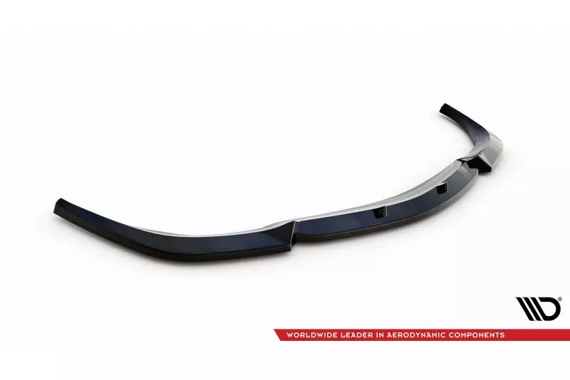 Maxton Design Frontlippe V.2 für Mercedes-Benz CLK W209 Hochglanz schwarz – Ansicht 4