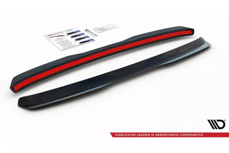 Maxton Design Heckspoiler Lippe für Audi A3 8L Hochglanz schwarz – Ansicht 2