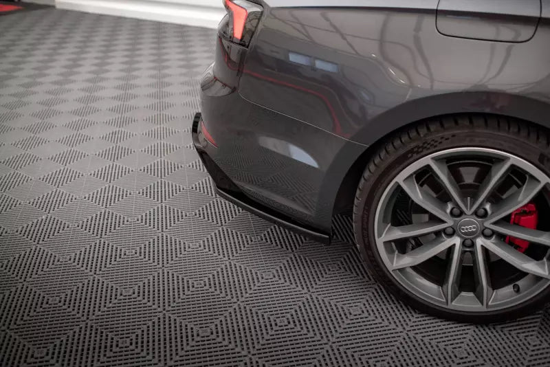 Maxton Design Diffusor Flaps für Audi S5 Coupe / Sportback B9 F5 Hochglanz schwarz – Ansicht 4