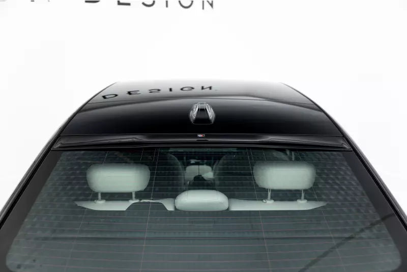 Maxton Design Heckscheiben Spoiler für BMW 7 M-Paket / M760e G70 Hochglanz schwarz – Ansicht 4