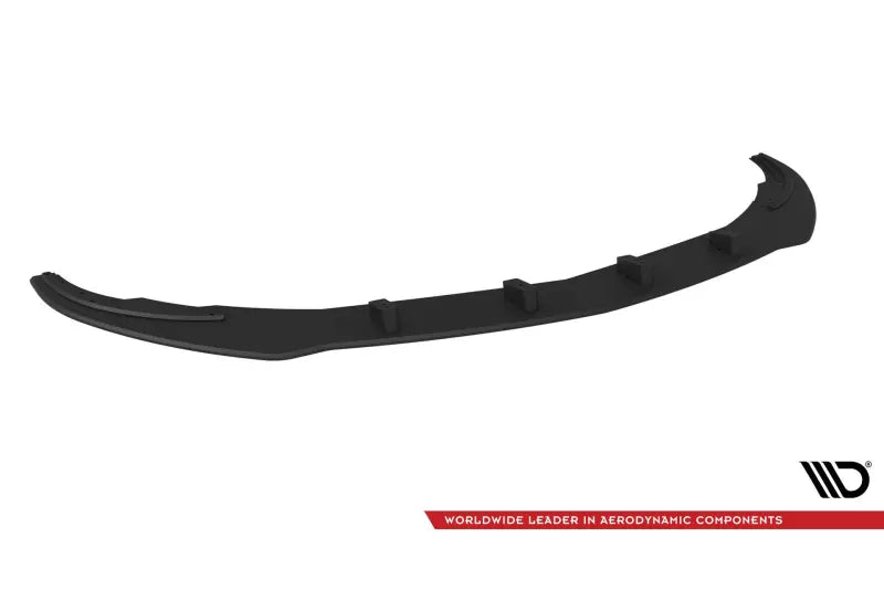 Maxton Design Street Pro Frontlippe für Mercedes A AMG-Line W176 Facelift schwarz matt – Ansicht 4