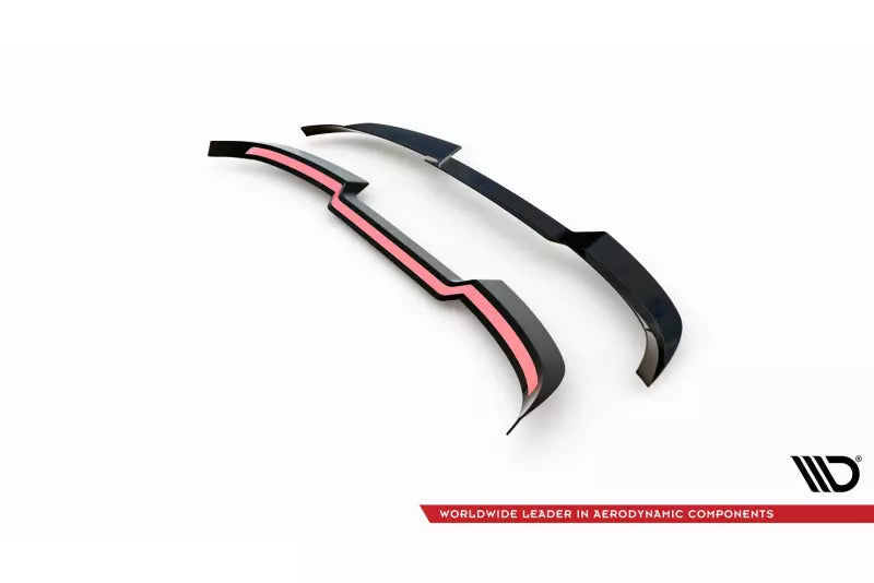 Maxton Design Heckspoiler Lippe für Audi A4 Competition Avant B8 Facelift Hochglanz schwarz – Ansicht 4