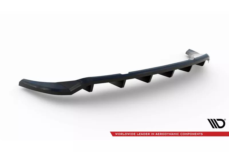 Maxton Design mittlerer Heckdiffusor DTM Look für Audi Q3 Sportback F3 Hochglanz schwarz – Ansicht 4
