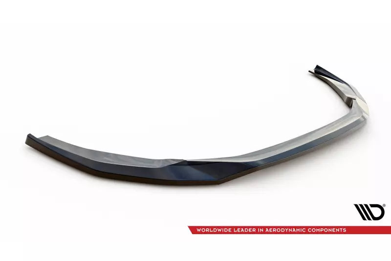 Maxton Design Frontlippe für Audi RS4 B9 Facelift Hochglanz schwarz – Ansicht 4