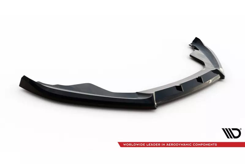Maxton Design Frontlippe V.2 für Audi S5 / A5 S-Line B8 8T Hochglanz schwarz – Ansicht 4