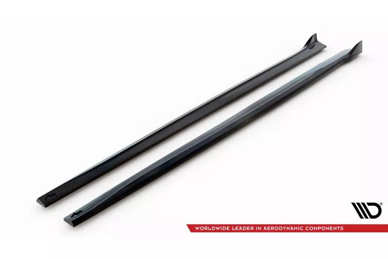 Maxton Design Seitenschweller (Paar) für BMW 4er F32 F36 F33 M-Paket Hochglanz schwarz – Ansicht 4