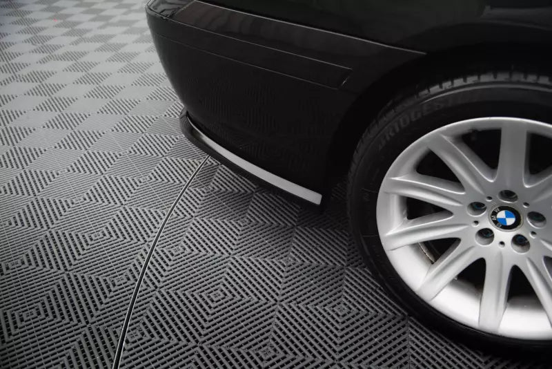 Maxton Design Heckdiffusor für BMW 7 E65 Hochglanz schwarz – Ansicht 4