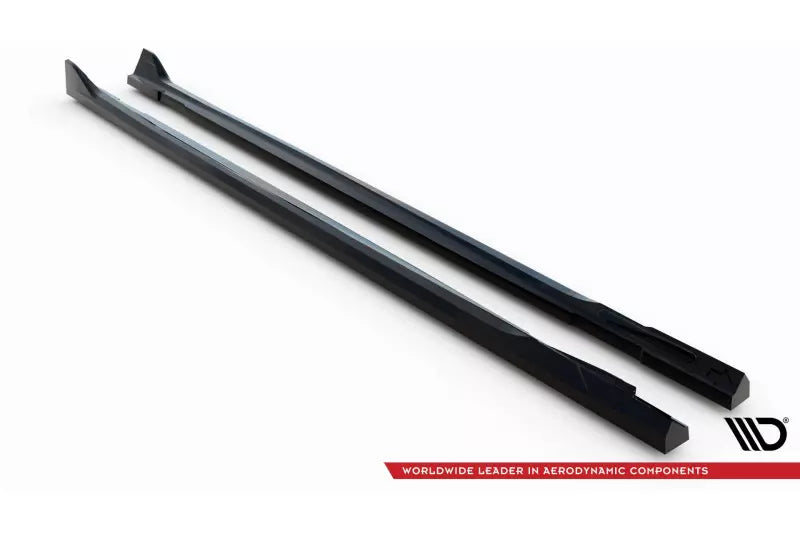 Maxton Design Seitenschweller (Paar) für BMW iX M-Paket i20 Hochglanz schwarz – Ansicht 4