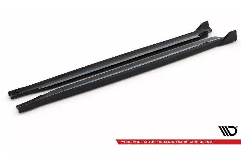 Maxton Design Seitenschweller (Paar) V.2 für BMW X5 M-Paket F15 Hochglanz schwarz – Ansicht 4
