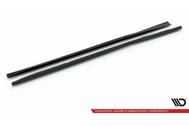 Maxton Design Seitenschweller (Paar) für Ford Mondeo Sport Mk5 Facelift / Fusion Sport Mk2 Facelift Hochglanz schwarz – Ansicht 4