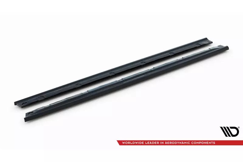 Maxton Design Seitenschweller (Paar) für Hyundai I30 Mk3 Facelift Hochglanz schwarz – Ansicht 4