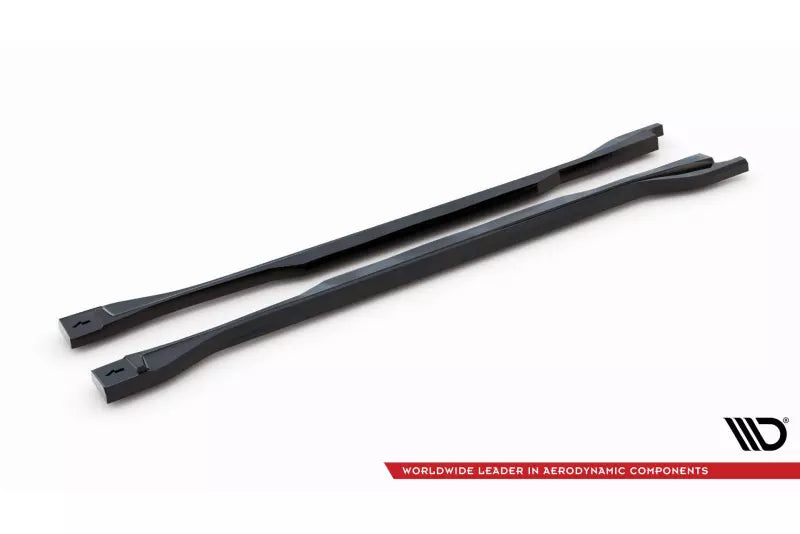 Maxton Design Seitenschweller (Paar) für Jaguar E-Pace R-Dynamic Mk1 Hochglanz schwarz – Ansicht 4