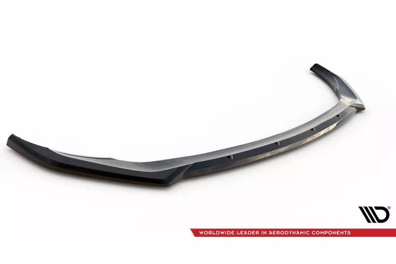 Maxton Design Frontlippe V.2 für Mercedes-AMG C43 C205 / W205 Facelift Hochglanz schwarz – Ansicht 4