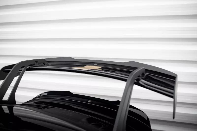 Maxton Design Heckspoiler Lippe für Porsche 911 992 GT3 Hochglanz schwarz – Ansicht 4