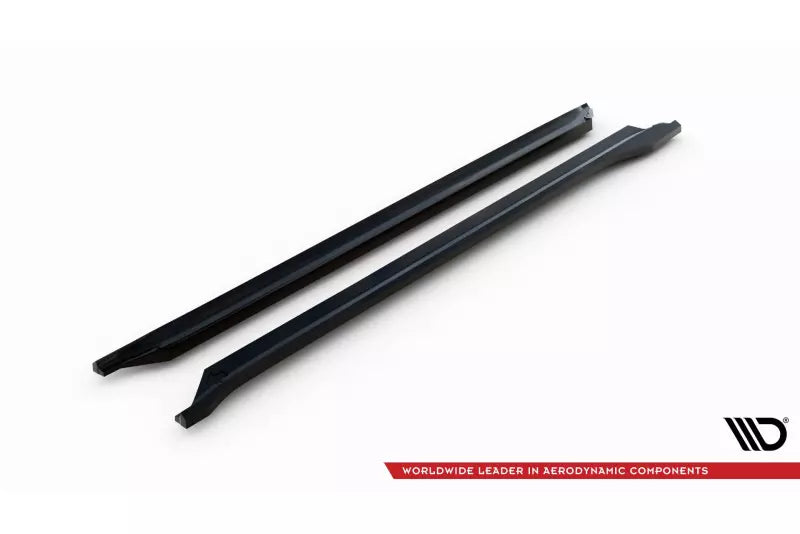 Maxton Design Seitenschweller (Paar) für Porsche 718 Cayman GT4 RS 982c Hochglanz schwarz – Ansicht 4